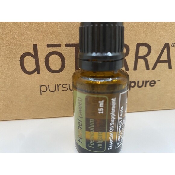 doTERRA FENNEL sweet Essential Oil 15 ml distinct licorice aroma & taste Exp 25 - Picture 2 of 7